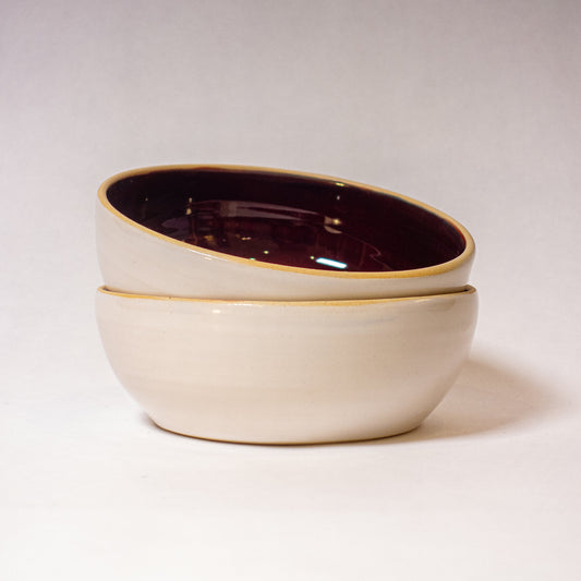 Breakfast Bowl (Burgundy)