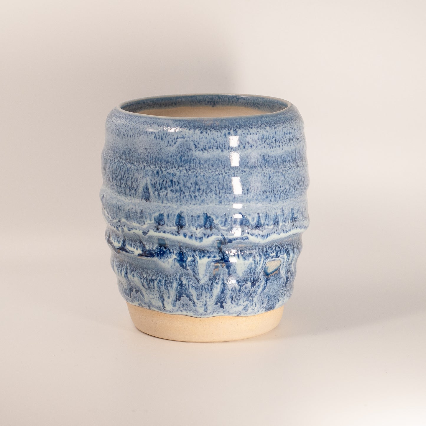 Spiral Vase (Blue)