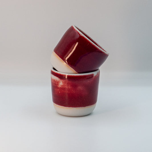 Espresso Cup Set/2 (Crimson)