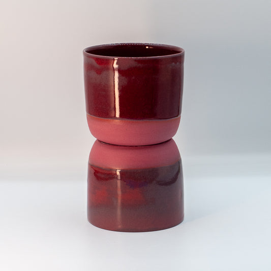 Coffee Cup Set/2 (Crimson)