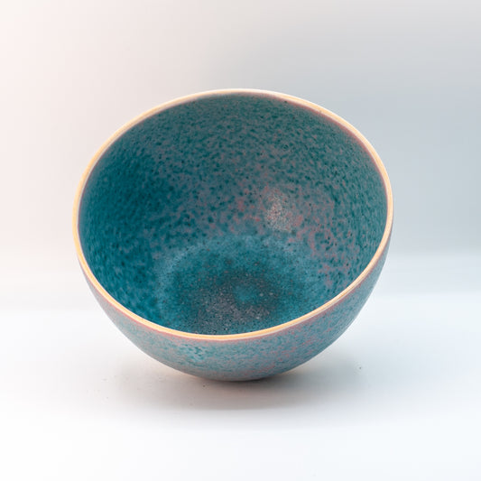 Round Snack Bowl (Turquoise)