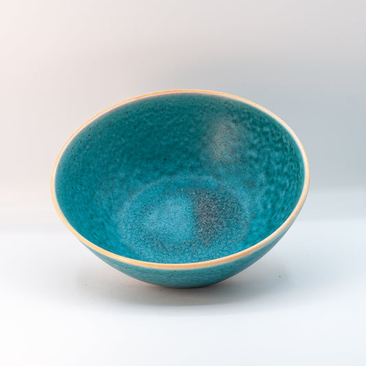 Round Snack Bowl (Turquoise)