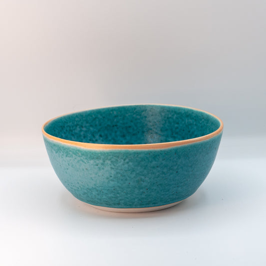Round Snack Bowl (Turquoise)